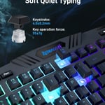Redragon S101-BA-3 Keyboard and Mouse Combo Wired Black thumbnail 6