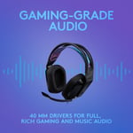 سماعات Logitech G335 سلكي مع ميكروفون أسود thumbnail 28