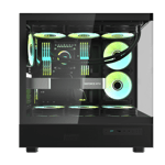 DarkFlash DPX90 Mid-Tower ATX Case Black Tempered Glass thumbnail 5