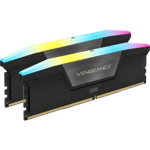Vengeance RGB DDR5 32GB (2x16GB) 6200MHz White Desktop Memory thumbnail 2