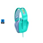 Logitech G335 Wired Gaming Headset 3.5mm Stereo Mint thumbnail 2