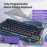 كيبورد Redragon K708GG-RGB-PRO TKL ميكانيكي قابل للتبديل السلكي thumbnail 4
