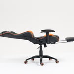 قيمنق تشير BETA RACING Black PVC Molded Foam 4D Armrest Butterfly Mechanism thumbnail 10