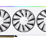 XFX Mercury AMD Radeon RX 9070 XT OC White Magnetic Air Edition 16GB Graphics Card thumbnail 4