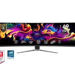 شاشة MSI MAG 49 CQ1P 49″ 5120x1440 144Hz QD-OLED thumbnail 1