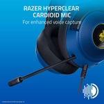 سماعات Razer Kraken V3 X USB سلكية مع ميك بلو thumbnail 9