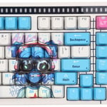 Bloody AT75 Nyx Mirage 75% Wired Optical Gaming Keyboard RGB thumbnail 6