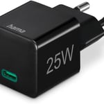 شاحن Hama 25W Power Delivery Qualcomm أسود thumbnail 1