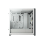 Corsair iCUE 5000X Mid-Tower Case White Tempered Glass RGB thumbnail 4