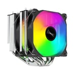 مبرد Huntkey Storm T620 Fantasy مبرد هوائي 120mm Dual-Tower 230W ARGB thumbnail 1