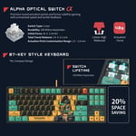 Bloody x Savage Impact AT87 Alpha Optical Switch Performance Keyboard - Adjustable Actuation Point, Gaming PBT Keycaps, Stealth Quiet Typing, TKL - Proxy Boom thumbnail 8