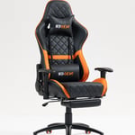 قيمنق تشير BETA RACING Black PVC Molded Foam 4D Armrest Butterfly Mechanism thumbnail 3