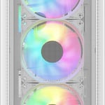 SAMA M-ATX Mini-Tower Case White Tempered Glass thumbnail 5