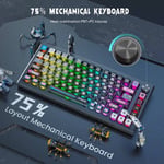 كيبورد Redragon K732MC-RGB-PRO 75% ميكانيكي قابل للتبديل لاسلكي RGB thumbnail 3