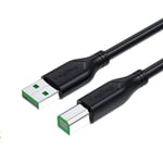 كيبل VegGieg USB-A إلى USB-B 1.5m thumbnail 4