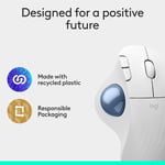 Logitech Ergo M575S Wireless Bluetooth White thumbnail 4