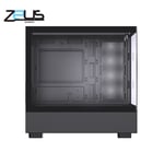 كيس Zeus Z6 Pro Micro-ATX أسود مع 3 مراوح ARGB thumbnail 2