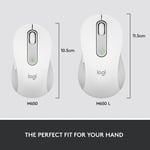 ماوس Logitech Signature M650 4000 DPI لاسلكي رمادي thumbnail 7