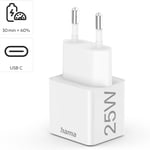 شاحن Hama 25W Power Delivery Qualcomm أسود thumbnail 4