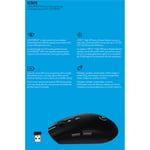 ماوس Logitech G305 12000 DPI لاسلكي أبيض thumbnail 14