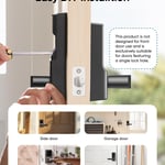 Eufy Smart Lever Lock C33 Fingerprint Wi-Fi Door Lock Black thumbnail 7