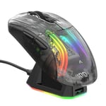 Attack Shark X2 Pro Wireless Gaming Mouse 4000 DPI Black thumbnail 5