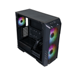 Cooler Master HAF 500 Mid-Tower ATX Case Black Tempered Glass thumbnail 7