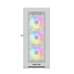Raptor Arctic Hawk XL Mid-Tower ATX Case White Tempered Glass RGB thumbnail 5