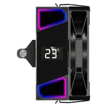 مبرد Zeus ZC-600 Air Freeze LCD 120mm 220W TDP ARGB أسود thumbnail 8