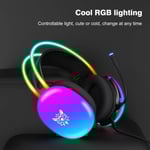 Onikuma X25 RGB Gaming Headset Wired 50mm Driver thumbnail 2