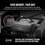 Corsair DOMINATOR TITANIUM RGB 48GB (2x24GB) DDR5 7200MHz CL36 thumbnail 3