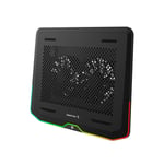 اكسسوار مبرد لابتوب DeepCool N80 RGB Dual 140mm Fans أسود thumbnail 3