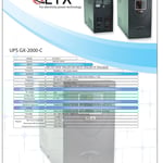 GeTX GXK-2000-C 2000VA Line-Interactive UPS 1200W thumbnail 7