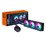 مبرد Gigabyte Aorus Waterforce X II 360mm AIO سائل أبيض ARGB LCD thumbnail 4