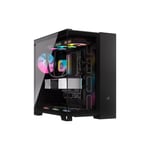 كيس Corsair 6500X Mid-Tower Black Tempered Glass RGB iCUE Link thumbnail 1