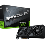 كارت شاشة MSI Shadow 3X RTX 5080 16GB GDDR7 OC Edition thumbnail 1