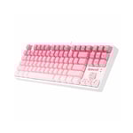 Redragon CASS K645W Mechanical Gaming Keyboard Wired RGB Pink Brown Switch thumbnail 2