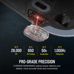 ماوس Corsair M75 26000 DPI لاسلكي RGB أسود thumbnail 3