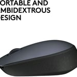 Logitech M170 Wireless Optical Mouse 1000 DPI Ambidextrous thumbnail 2