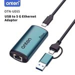 محول USB Onten UE65 إلى Ethernet 5G RJ45 thumbnail 3