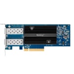 محول Synology E10G21-F2 Dual-Port 10GbE SFP+ PCIe 3.0 x8 thumbnail 1