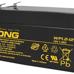 بطارية LONG WP1.2-12 1.2Ah 12V Lead Acid Rechargeable thumbnail 2