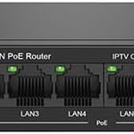 Tenda Gigabit PoE Router G0-8G-PoE 9-Port thumbnail 3
