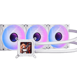 DarkFlash DV360S 360mm AIO Liquid Cooler ARGB White thumbnail 8