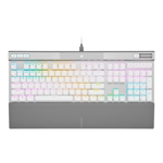 كيبورد Corsair K70 PRO كامل الحجم أوبتيكال سلكي RGB أبيض thumbnail 1