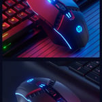 ماوس HP M1 Gaming 3600 DPI سلكي RGB أسود thumbnail 1
