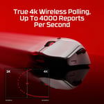 HyperX Pulsefire Haste 2 Pro Wireless Mouse 26K DPI 61g Gray thumbnail 9