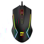 R8 G203 Wired Gaming Mouse 8000 DPI RGB Black thumbnail 5