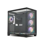 RAPTOR Gilgamesh C712 Mid-Tower ATX Case Black Tempered Glass thumbnail 10