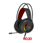 سماعات Fantech HG20 RGB للألعاب سلكي أسود thumbnail 4